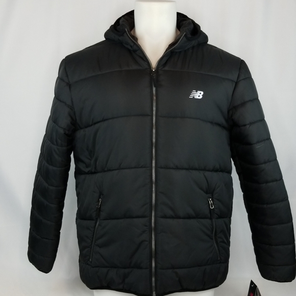 New Balance Jackets & Coats New Balance Mens Quilted Hooded Puffer Jacket Poshmark